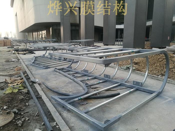 PTFE膜结构挡护 (1)